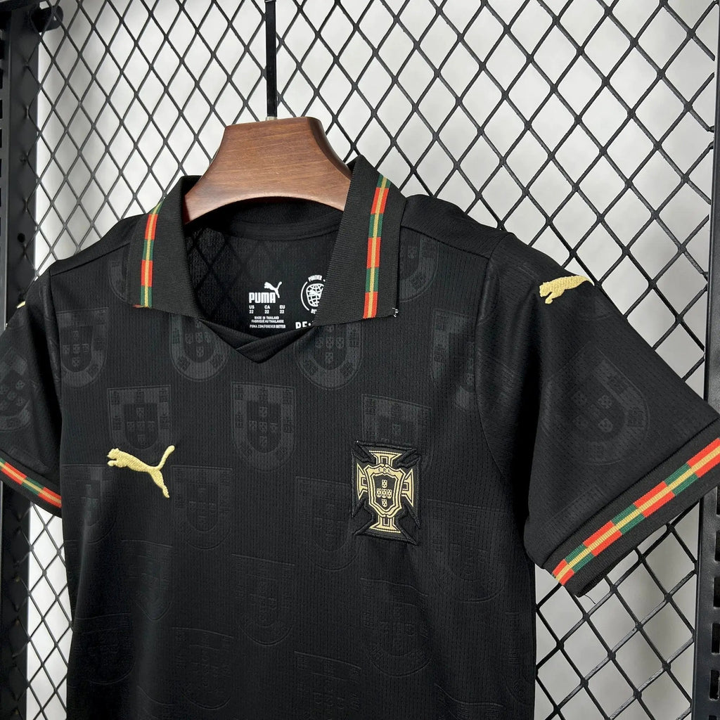 BOOTS SUPPLY Portugal 2026 Black Kids size - Jerseys